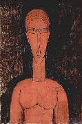 Amedeo Modigliani Rote Beste oil